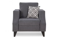 كنب مقعد Liverpool رصاصي