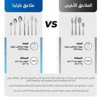 طقم ملاعق فندقي فاخر Diamond