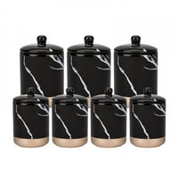 طقم بهارات Black Marble ذهبي