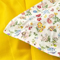 طقم مفارش مزدوج كوين Noya أصفر