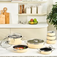 طقم قدور مطلية بالمينا Erva