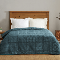 بطانية شتوية مزدوج Blair أخضر بترولي