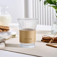 كوب زجاجي فاخر Cool Touch قولد