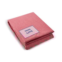 طقم لحاف خفيف ومخدة صغيرة Softy أحمر