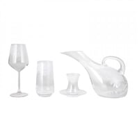 طقم كاسات وإستكانات فاخر 49 قطعة Eternal