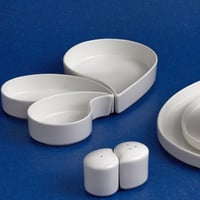 طقم مائدة فطور فاخر 29 قطعة Stream Bone Waterway