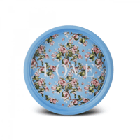 صينية تقديم معدنية Love