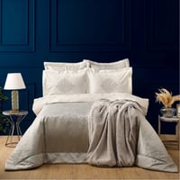 طقم مفارش عرايس كوين Maira فضي