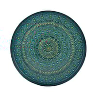 صحن زجاجي فاخر للزينة والضيافة Rashel