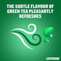 غسول الفم LISTERINE بطعم الشاي الأخضر
