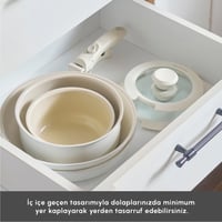 طقم قدور Swiss Crystal Almond