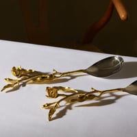 طقم مغارف فاخرة Tulip