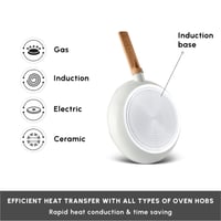 طقم قدور Swiss Crystal Almond Cream