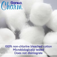 كرات القطن Sanita Charm سنو فليك