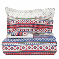 طقم مفارش مزدوج كوين Paolo Lacivert