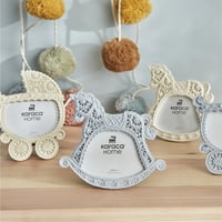 إطار صور للمواليد Carousel أزرق