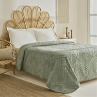 بطانية شتوية مزدوج Rita أخضر