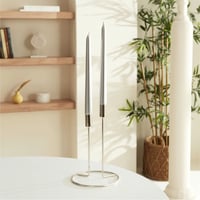 شموع رومانسية فاخرة Silver