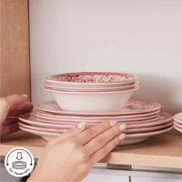 طقم صحون فاخر 24 قطعة Diana Rose