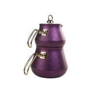 إبريق شاي بالستايل التركي Bio Granit بنفسجي