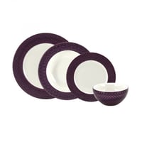 طقم صحون فاخر Petek لون بنفسجي