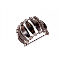 خاتم كريستالي لمناديل الطاولة