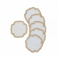 طقم قاعدة كأس مطرز Flam