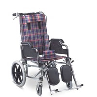 كرسي أطفال متحرك مع مسند للرأس لذوي الإعاقة