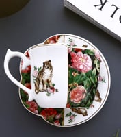 كوب شاي إنجليزي Rose Tiger