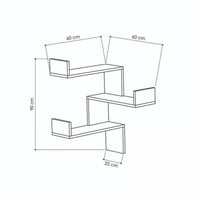 رفوف زاوية LUKSA