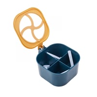 حافظة بهارات بلاستيكية مع ملاعق Gale Blue