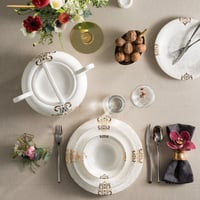 طقم مائدة فاخر 62 قطعة Selina