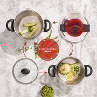 طقم قدور ضغط Montana