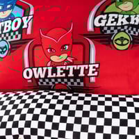 طقم مفارش أطفال PJ Masks Racing