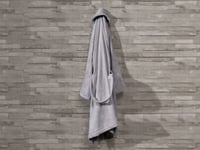 روب استحمام مفرد لون رمادي