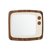 مرايا لغرف الأطفال Retro لون بيج