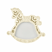 إطار صور للمواليد Carousel أبيض