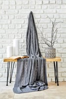 لحاف خفيف (شال) Perla لون رمادي