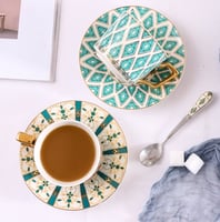 طقم 2 كوب شاي أوروبي Moscow