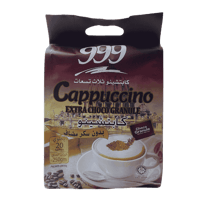 كابتشينو ثلاث تسعات بدون سكر 20 ظرف (250 جرام)
