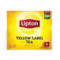 شاي ليبتون العلامة الصفراء 100 كيس