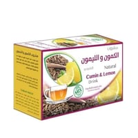 شاي الكمون والليمون الطبيعي من زهرة فيولا 24 كيس