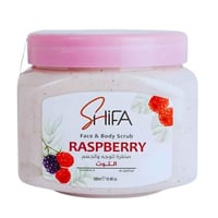 صنفرة للوجه والجسم بالتوت من شيفا 500 جرام