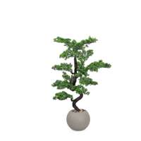 رمادي داكن منقط
