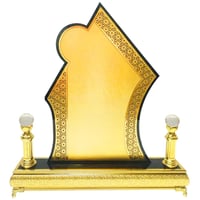 درع كبير A3 مع بوكس مخمل / مقاس: 41×43 سم / مساحة العمل: 16×31 سم / السماكة: 10 مم / الكود: CALL-105