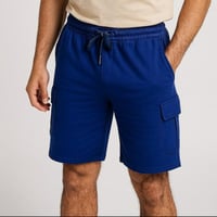 شورت قطن جيب كحلي