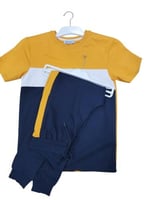 طقم رجالي تركي بنطلون وتيشيرت خامة قطن