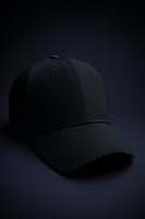 كاب أسود سادة