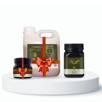 نص كيلو عسل ضهيانة + هدية جيك خليط العسل بالزنجبيل...