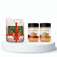 زبدة الفول السوداني _ ناعمة وخشنة + هدية مجانيّة خ...